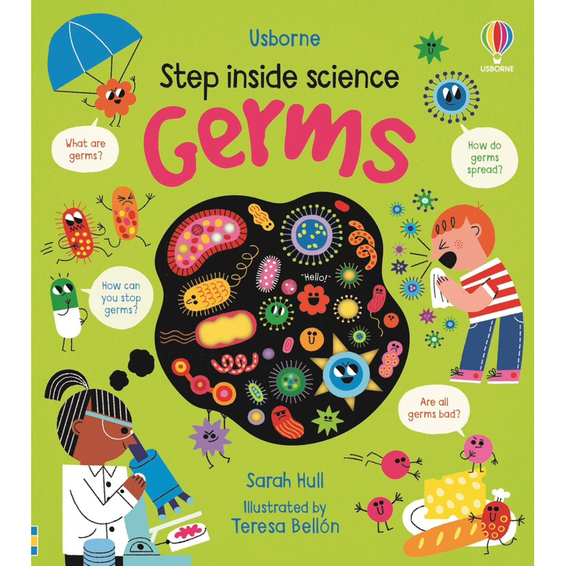 USBORNE - STEP INSIDE SCIENCE GERMS