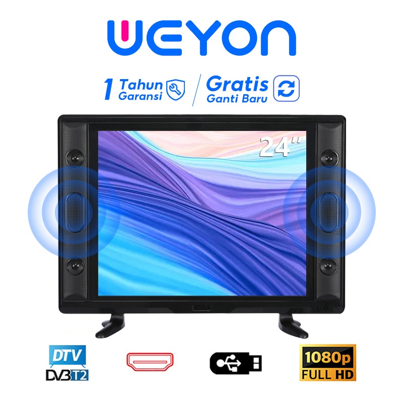 Weyon Digital TV 24 Inch TV LED FHD DVB-T2