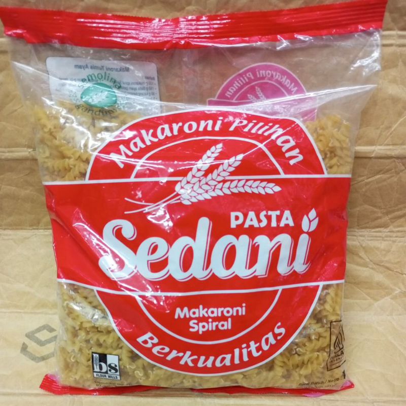 

Makaroni spiral Sedani 1kg