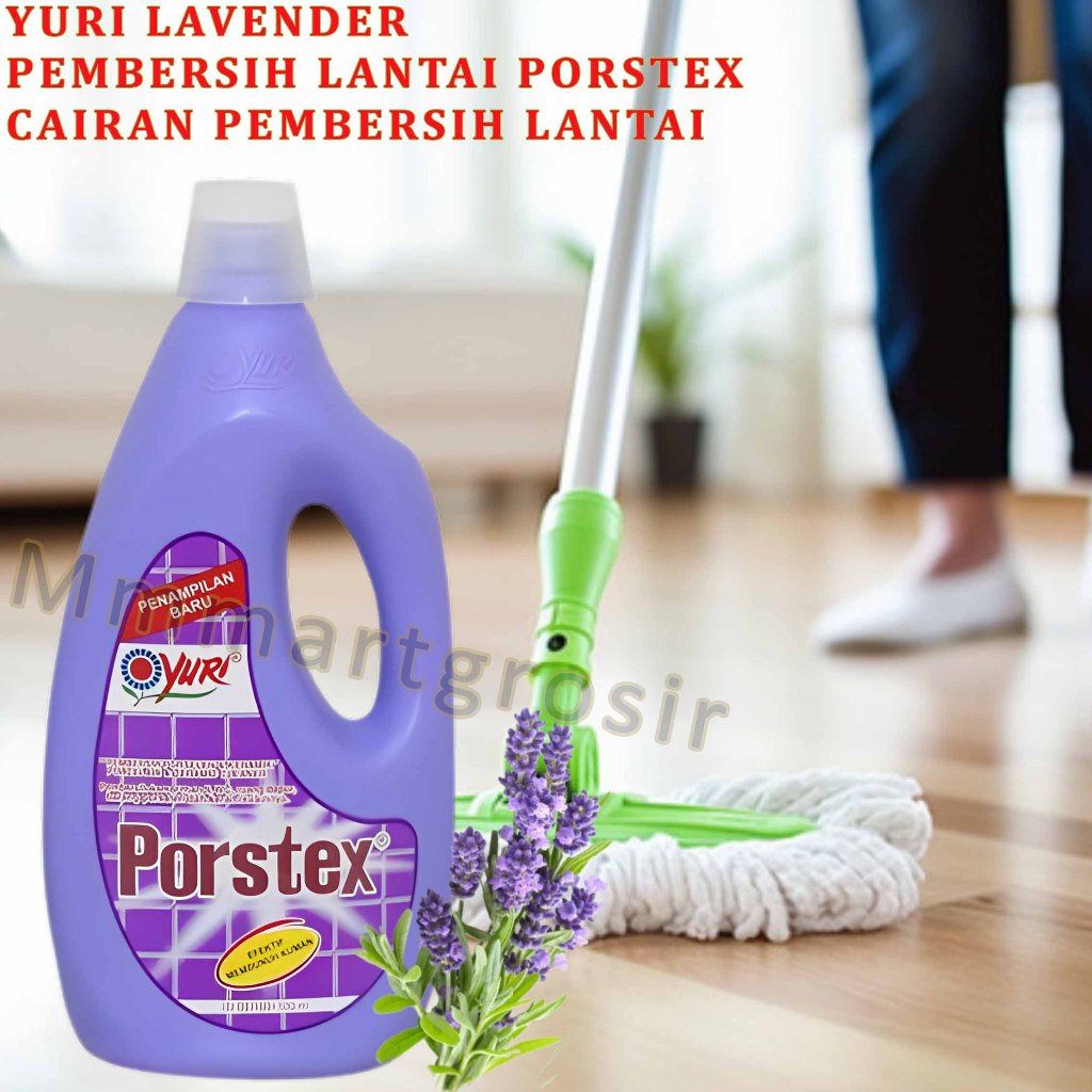 Yuri Porstex / Pembersih Lantai Porselen / Cairan Pembersih Lantai / 1000ml