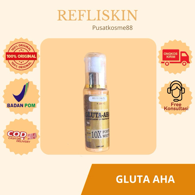 Gluta AHA lglow / body serum L glow refliskin