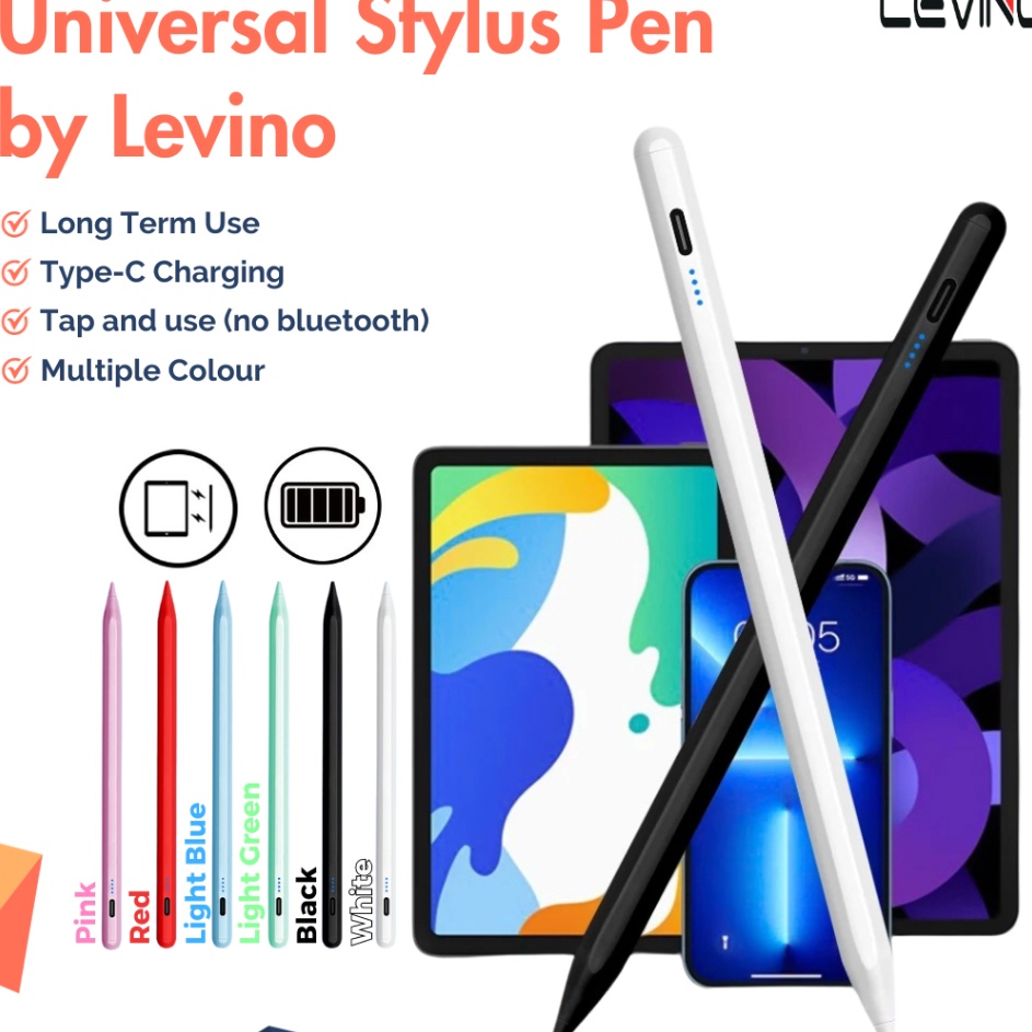 Nwv Stylus Pen Universal Compatible for iPad Samsung Huawei IOS Android Tablet Pencil Stilus  Terlaris