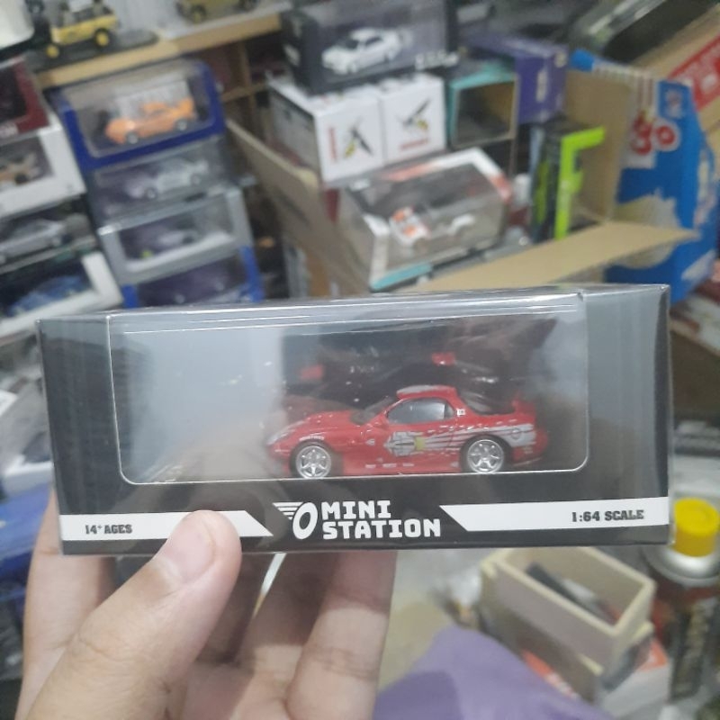 Mini Station Mazda RX7 Dom Fast and Furious RX-7 Re amemiya not master ignition model