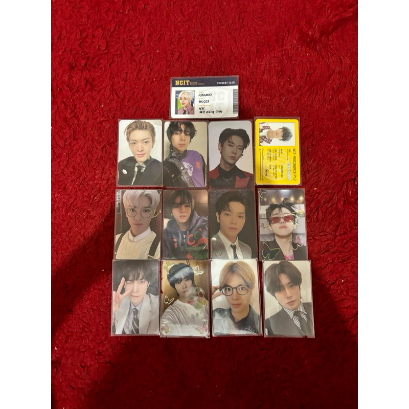 TAKE ALL PHOTOCARD NCT TAEYONG JAEHYUN JAEMIN DOYOUNG YUTA JUNGWOO JOHNNY
