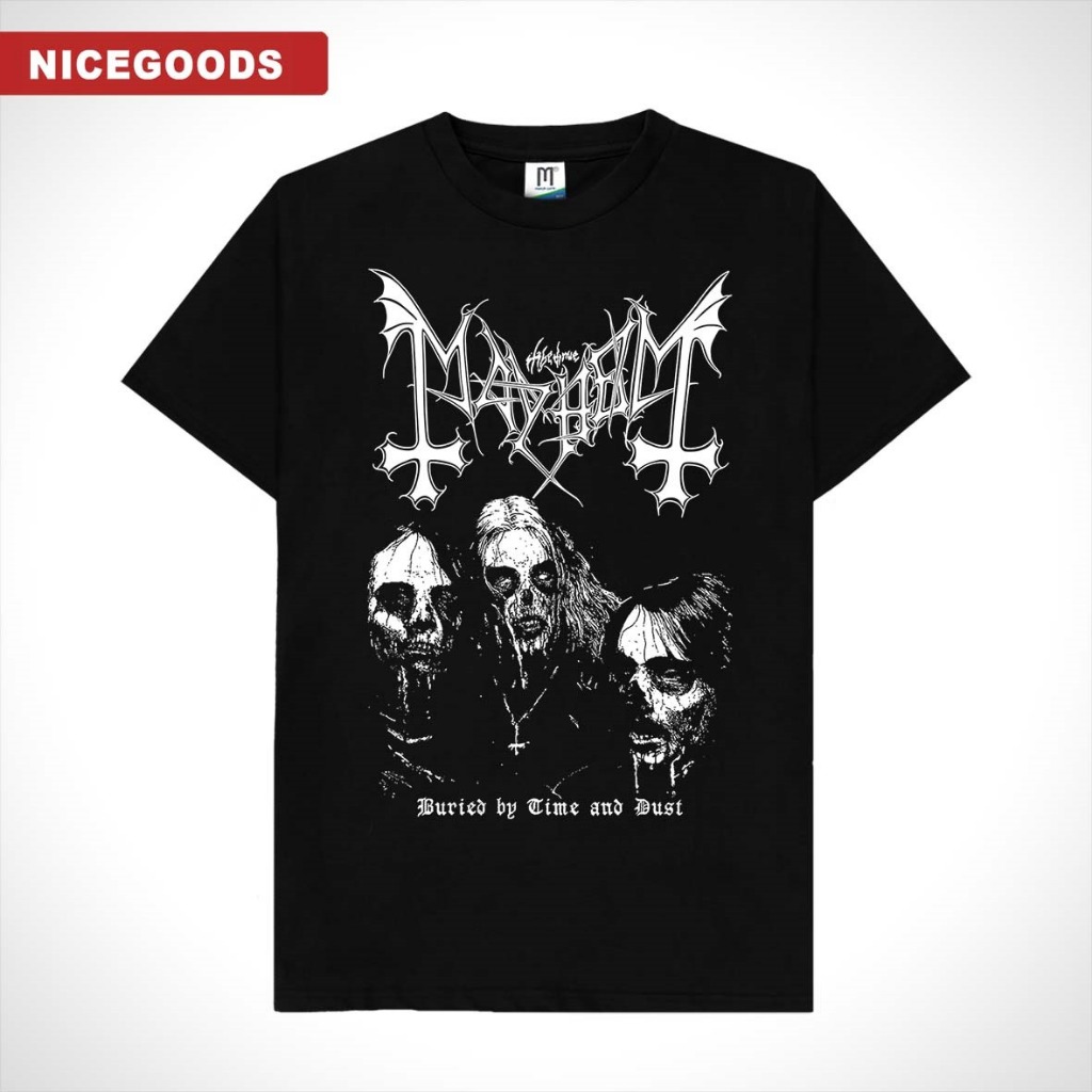 KAOS BAND MAYHEM BAJU MAYHEM TSHIRT MAYHEM KAOS BLACK METAL MAYHEM KAOS PRIA