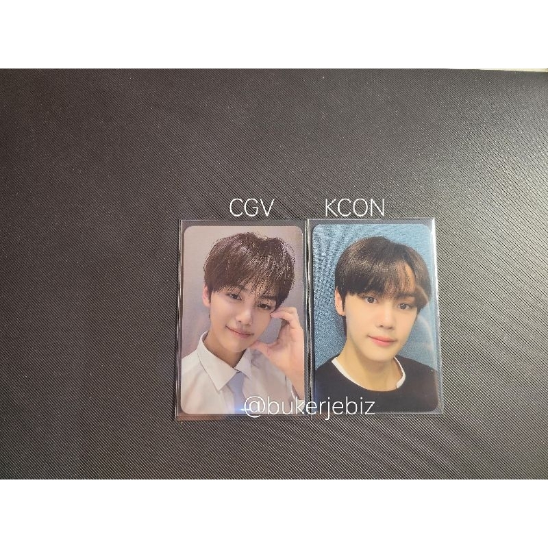 kim gyuvin zerobaseone zb1 photocard pc CGV boys planet (official), kcon japan 2023 (official)