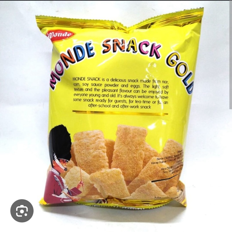 

Monde Serena Snack gold 50gram