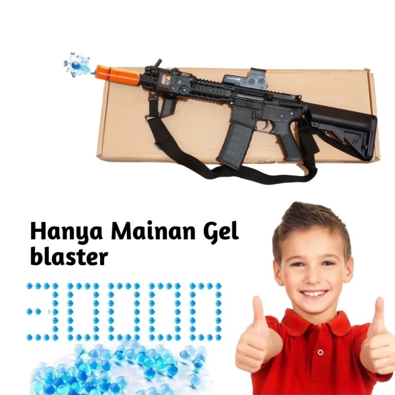 Mainan watergel SIJUN MK18 blowback