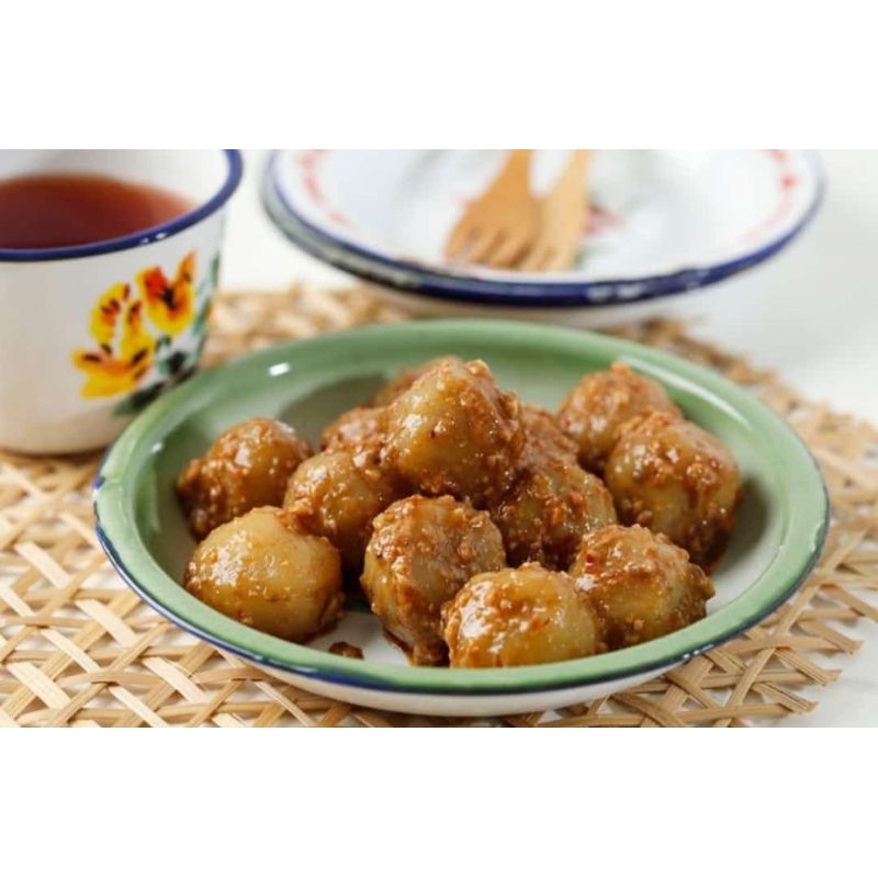 

Cilok sambal kacang isi 100