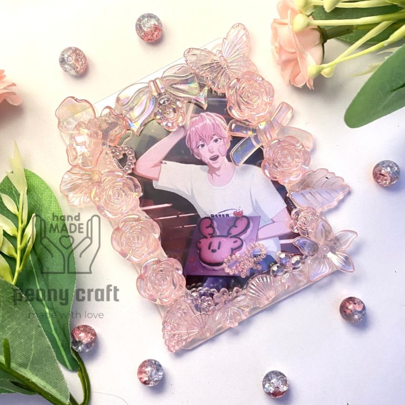 bamby plave toploader photocard deco