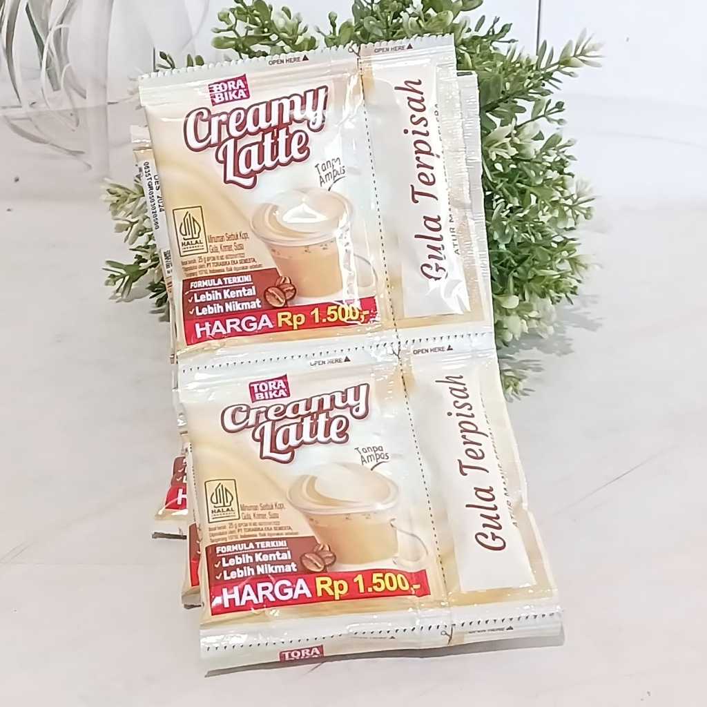 

Torabika Creamy Latte Renceng 25gr x 10pcs