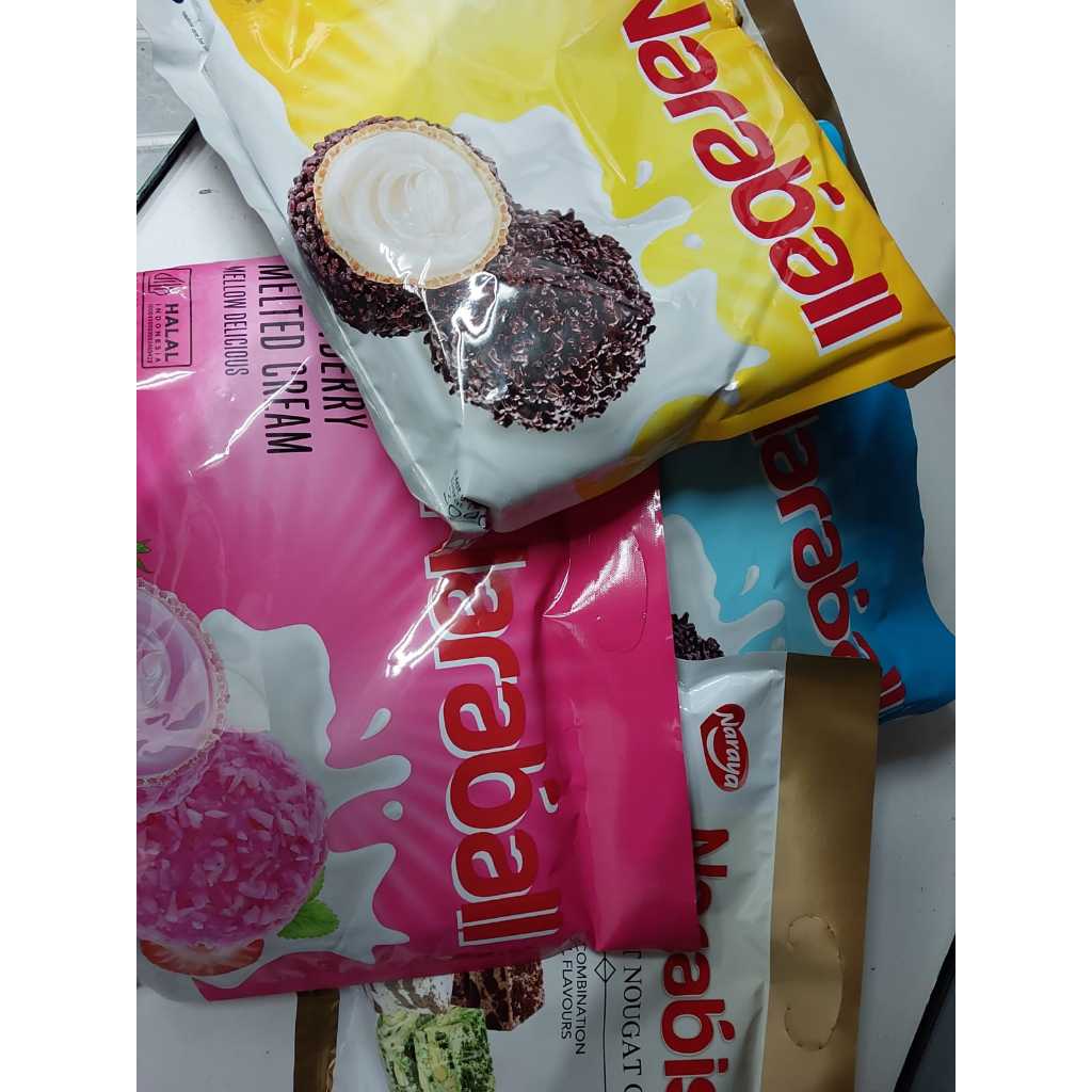 

Naraya Naraball 300gr Strawberry Melted Cream/chocholate Melted Cream/Naraya Narabis 200gr