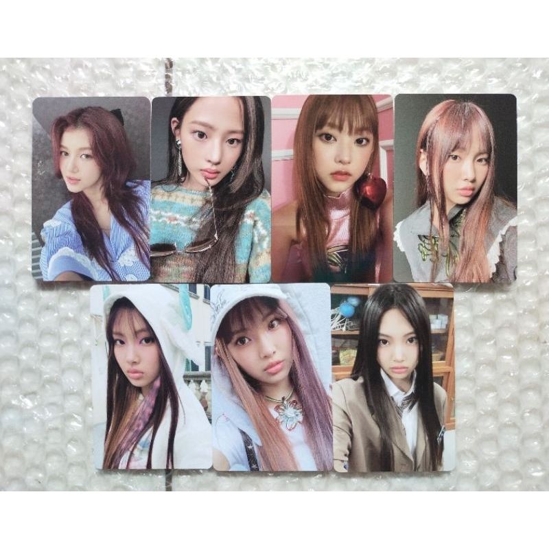 Photocard pc album newjeans OMG message card ver minji hanni danielle haerin hyein nj ditto kpopmerc