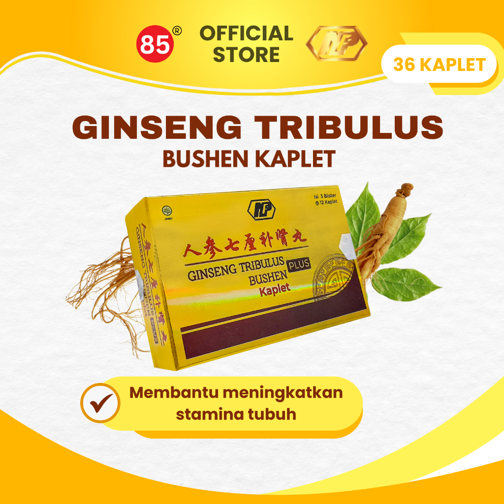 Nan Fung - Ginseng Tribulus Bushen Plus Kaplet untuk kesehatan Ginjal