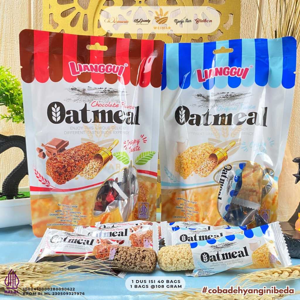 

Oatmeal Lianggui - Oat Original Chocolate @108Gr