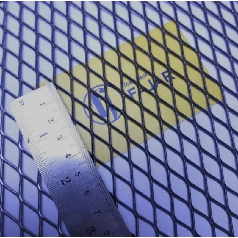 Expanded metal C 1015 kawat wajik pagar pintu tangga dekorasi kandang ornamesh mesh
