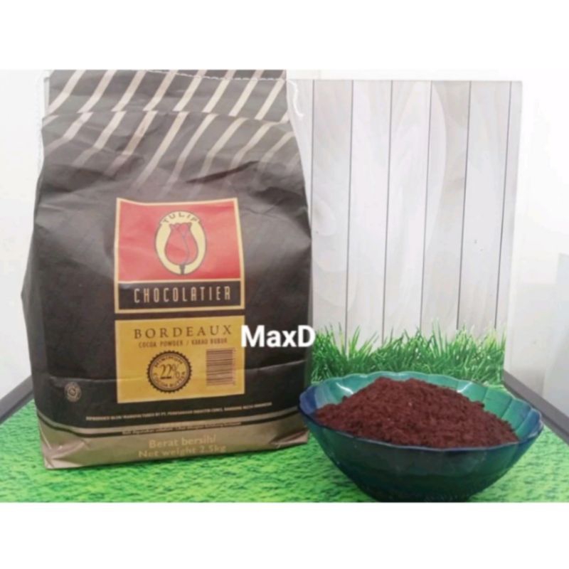 

TULIP BORDEAUX Cokelat Bubuk Repack 100 gr