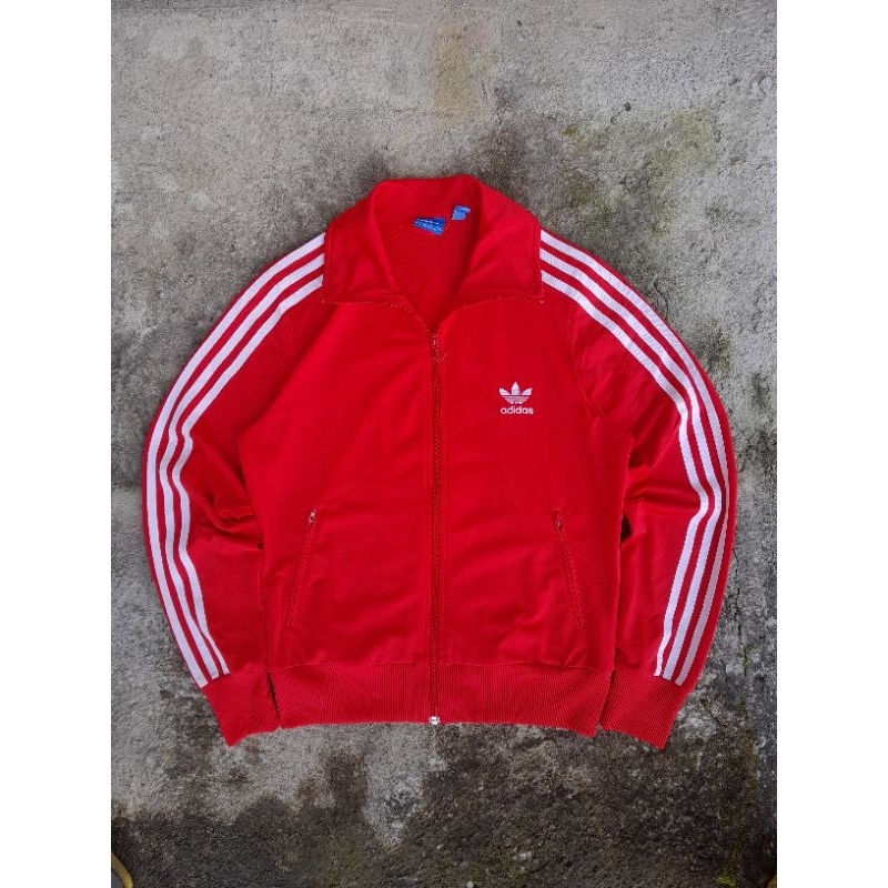 Tracktop Adidas Firebird Big Logo Merah