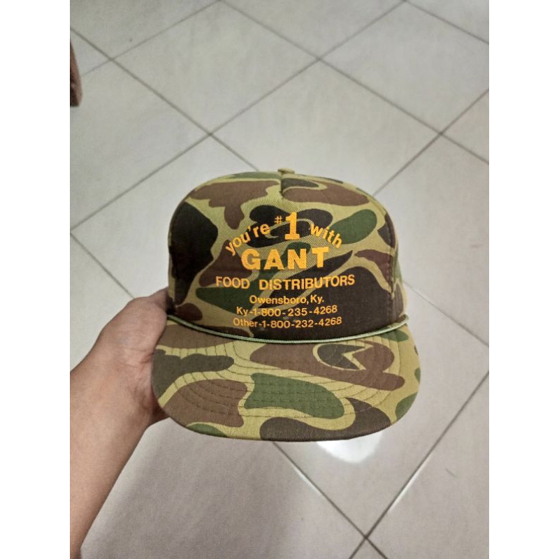 Topi Vintage Ropehat Camo