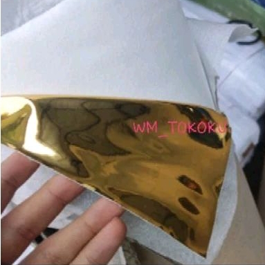 Kulit Sintetis Emas/ List Kain Emas Sofa Divan/ List Emas PVC Bella Gold
