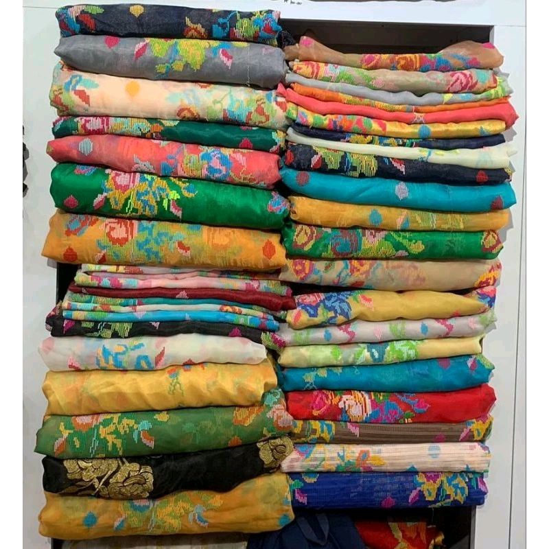 [BACA DESKRIPSI] Kain organza lagosi