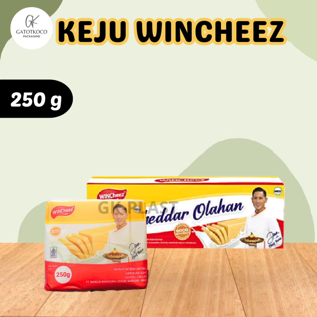 

Keju Wincheez / Keju cheddar / Keju parut / toping keju 250gr