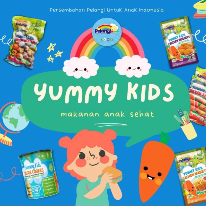 

Frozen food Pelangi anak Yummy Kids Homemade Premium Halal No MSG
