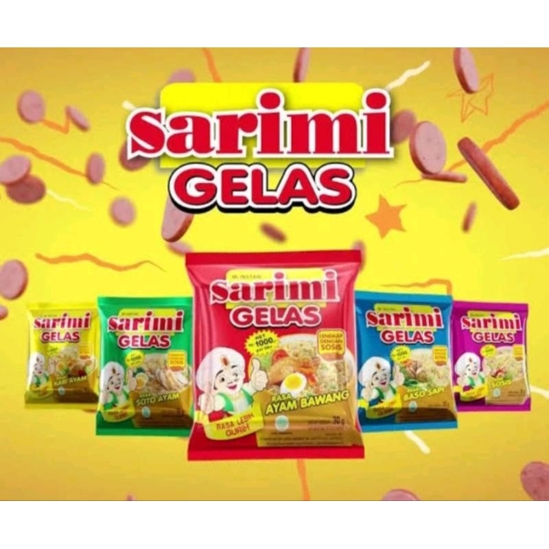 

SARIMI GELAS ALL VARIAN 30 GR (ISI 10)