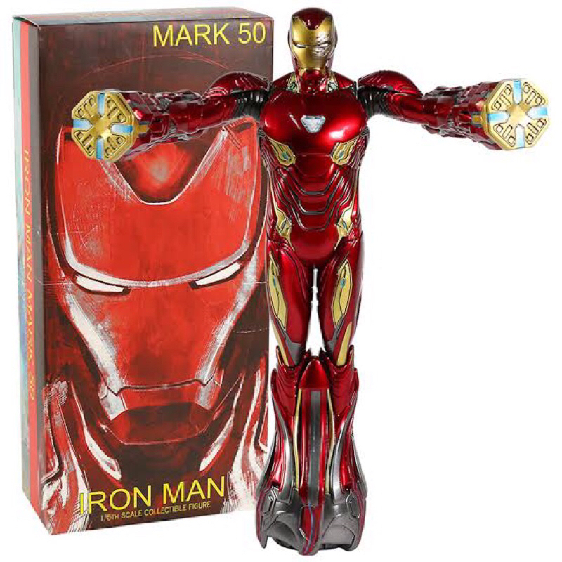 action figure ironman mark 50 box