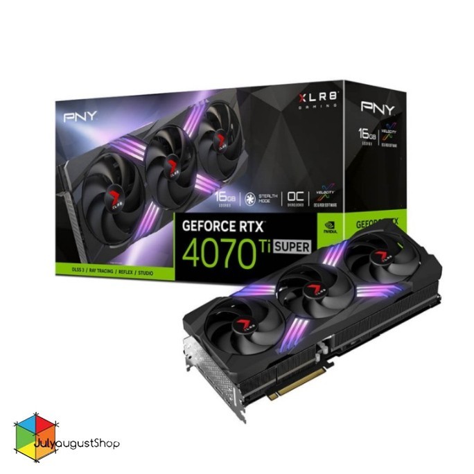 PNY GeForce RTX 4070 Ti SUPER 16GB XLR8 Gaming VERTO EPIC-X RGB OC