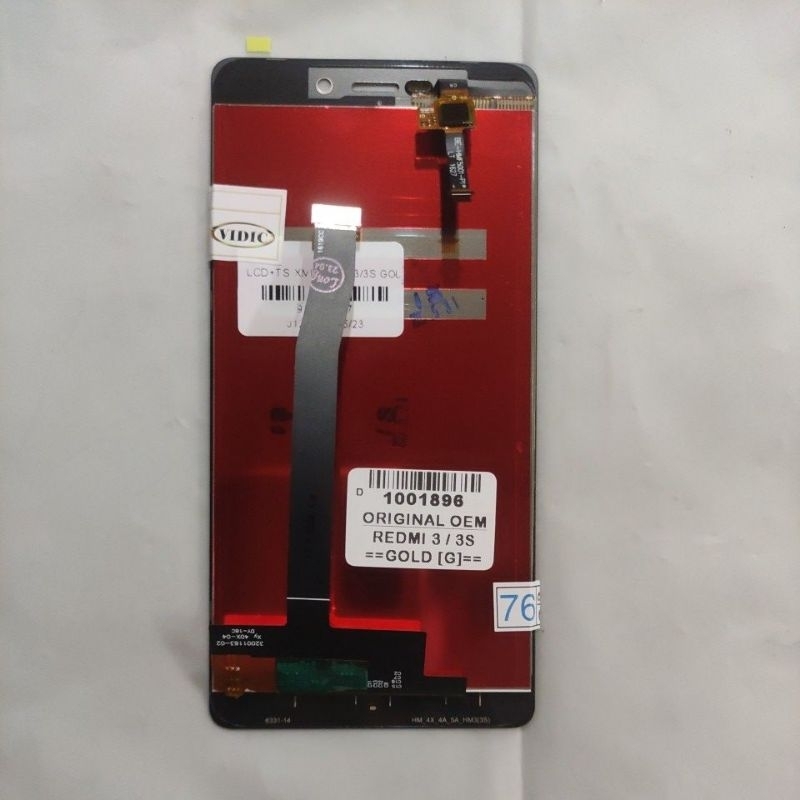 LCD TOUCHSCREEN XIAOMI REDMI 3 / REDMI 3S Original OEM