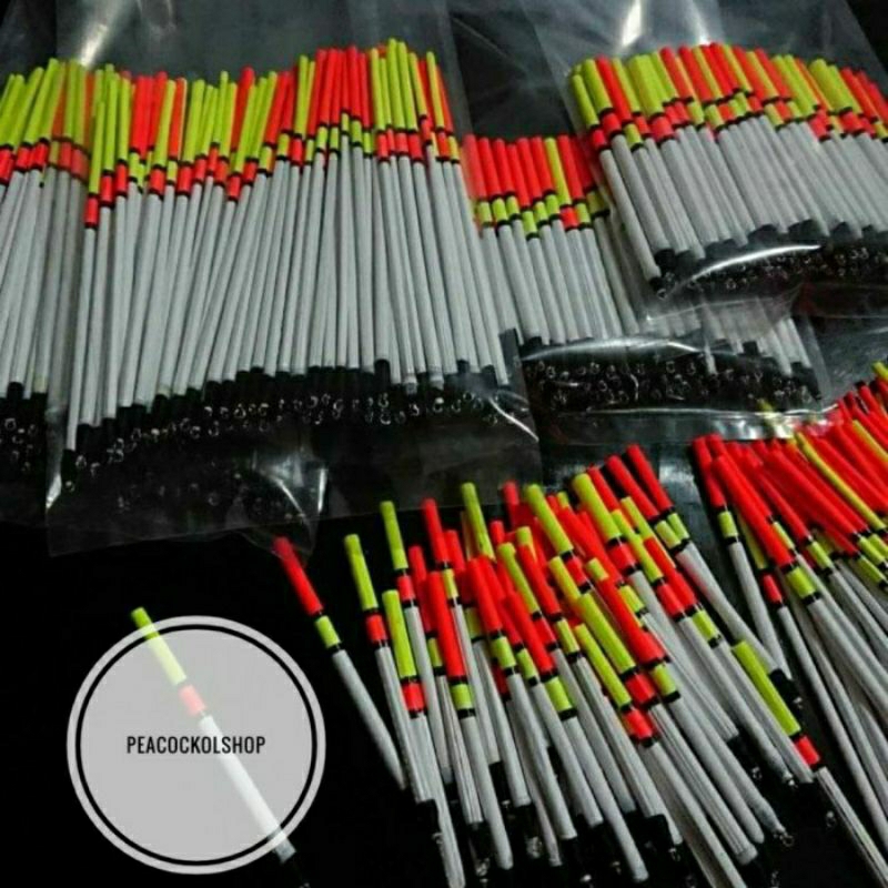 Pelampung Kumbul Bulu Merak 15 Cm