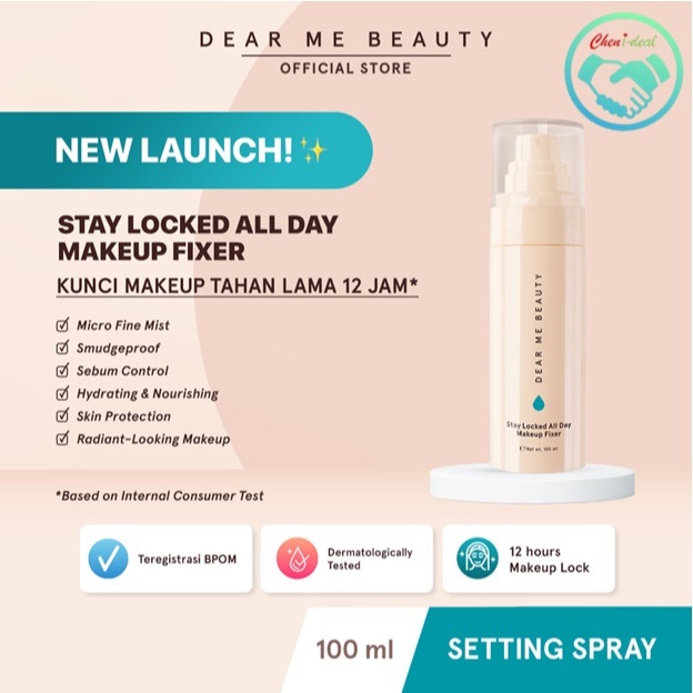 Dear Me Beauty Stay Locked All Day Makeup Fixer