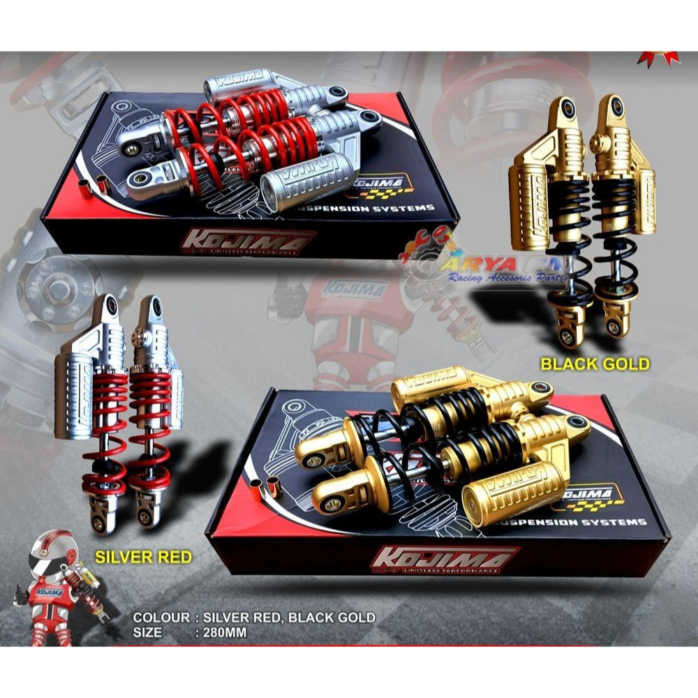 SHOCK TABUNG RIDIEIT MODEL KYB / KAYABA 340 MM