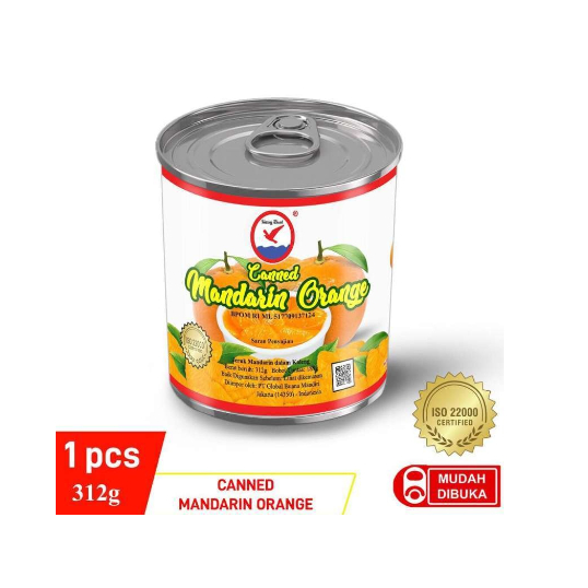 

Harvest Mandarin Orange in Syrup Herring Brand Jeruk Mandarin 312gr