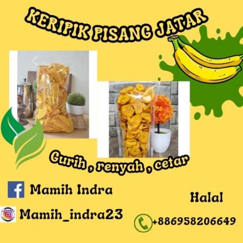 

kripik pisang jatar