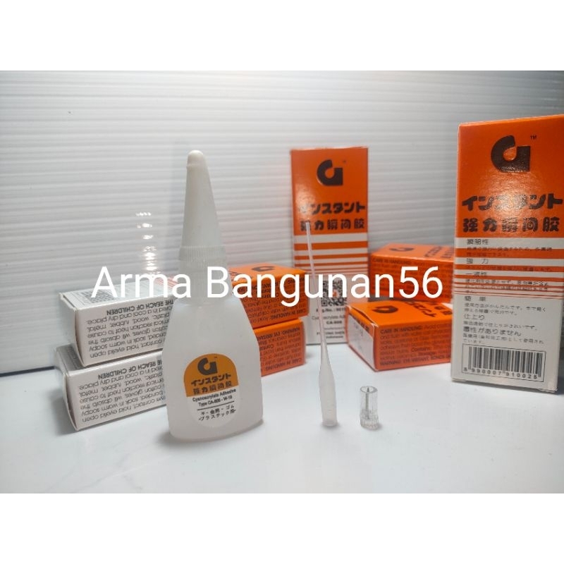 

Lem Setan G Korea Asli / Instant Glue / Lem Super / Lem Epotec / Lem Serbaguna / Lem Cina / Lem Tetes / Lem Jepang