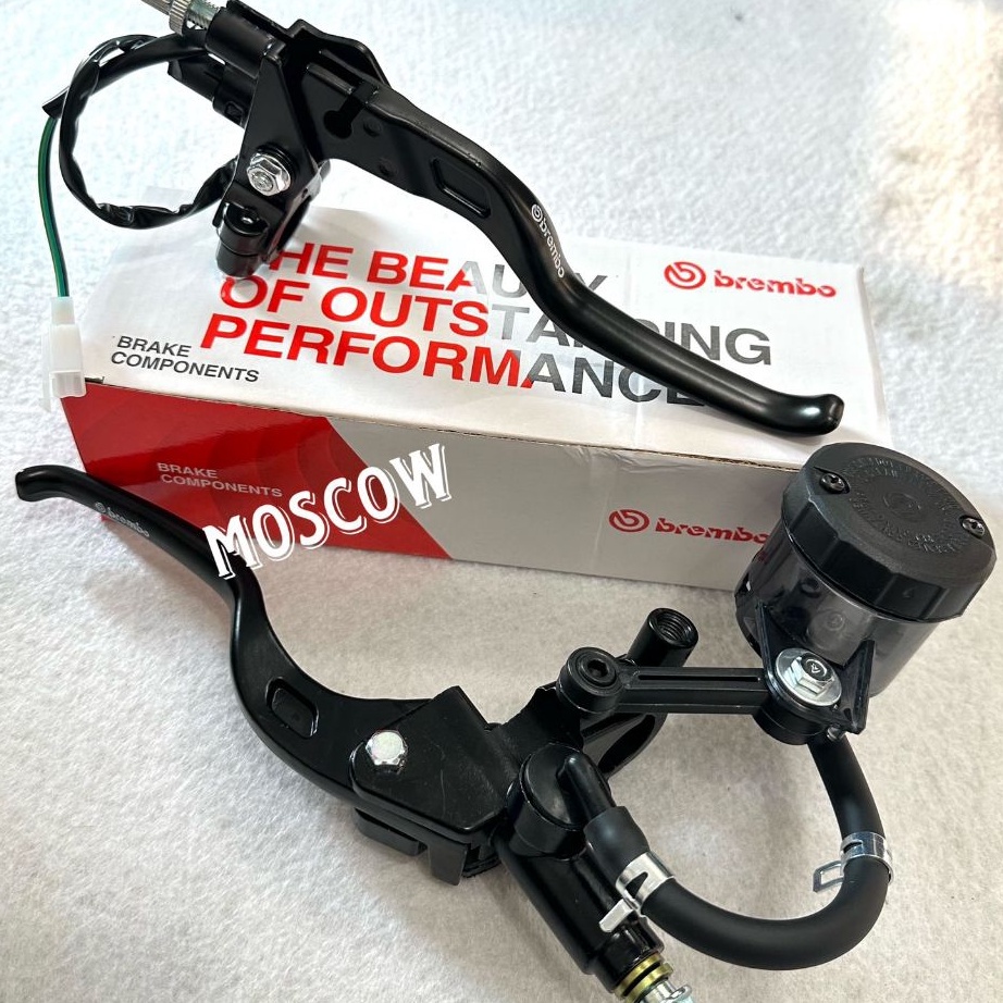 Murah MASTER REM BREMBO FULLSET KIRI KANAN HANDLE KANAN TABUNG BIG SMOKE BREMBO  HANDEL KIRI ADA SWI