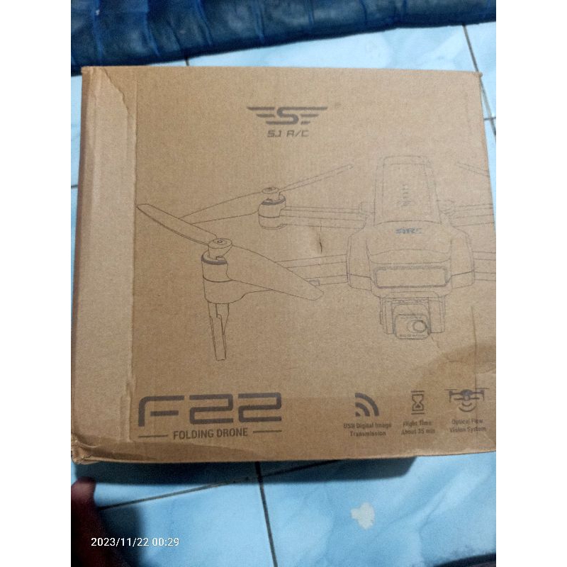 Drone SJRC F22 4K PRO 3,5km WiFi FPV / bekas / second
