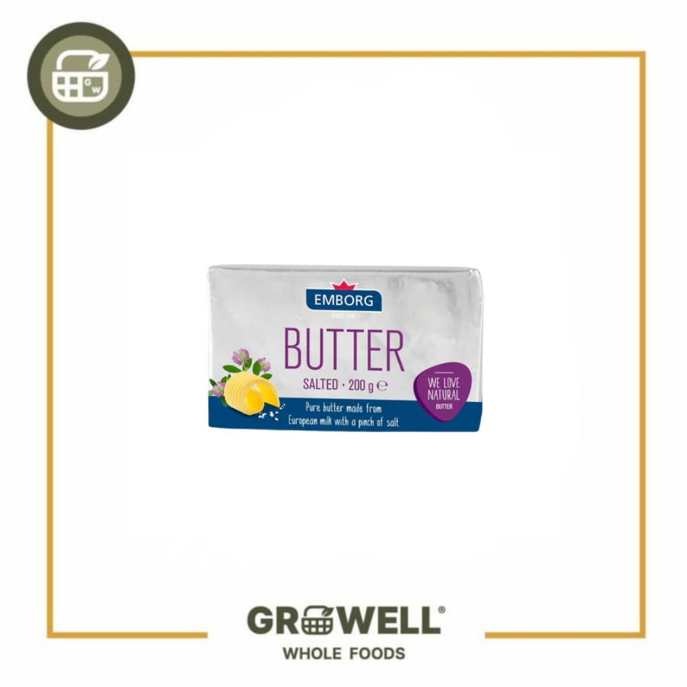 

EMBORG BUTTER SALTED 200GR