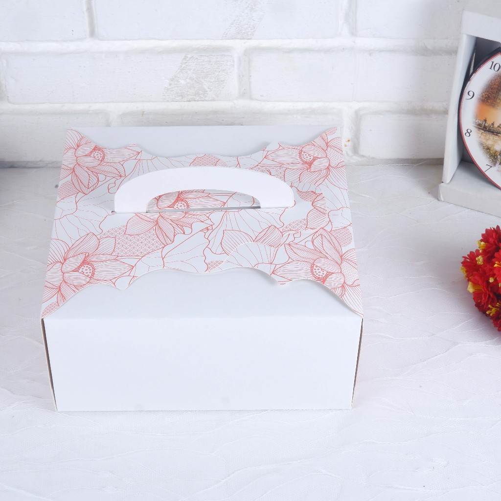 

Gable Box Flower Red /2pcs