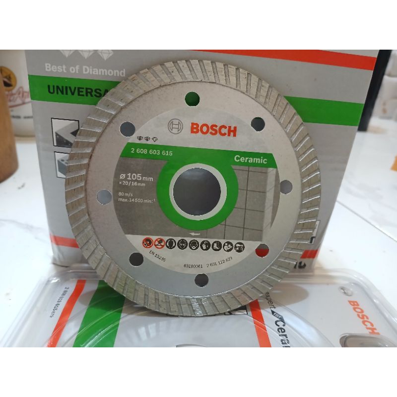 Mata grinda potong keramik marmer granit 4" inch BOSCH TURBO mata grinda potong keramik granit marmr