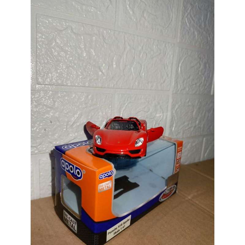 DIECAST PORSCHE 918 SPYDER