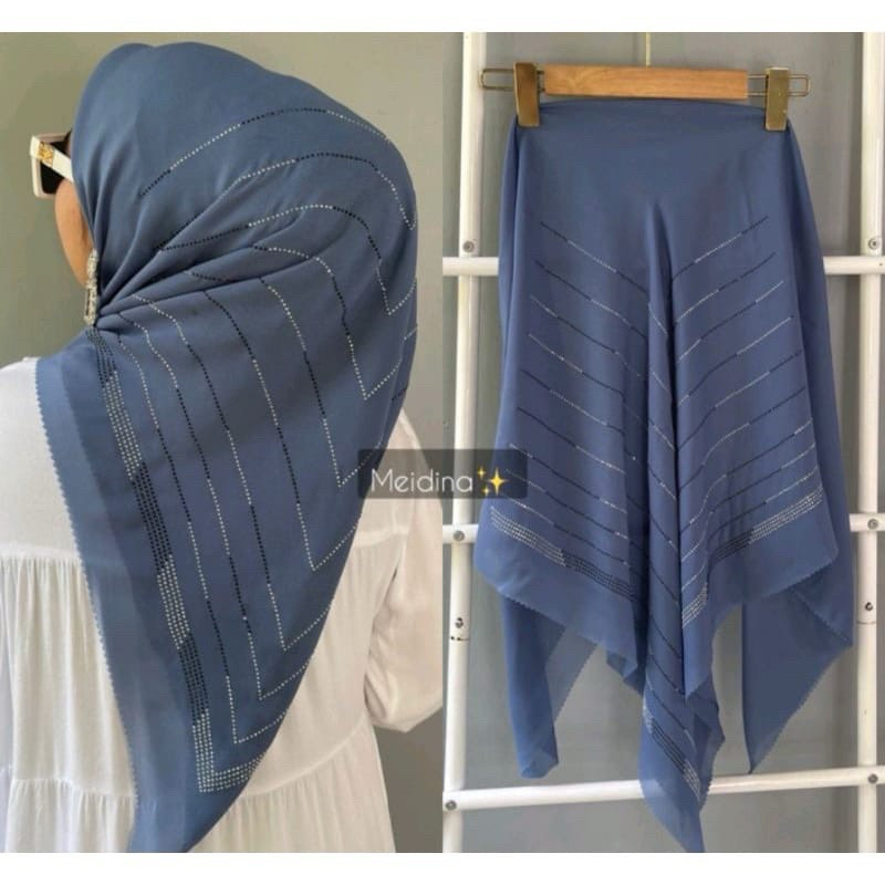 Hijab Segi Empat Payet Pres Mewah ||Segi Empat Payet Premium||Segi Empat Terbaru||Bisa Cod
