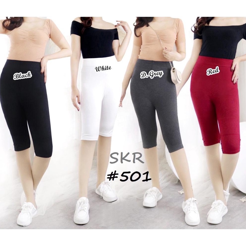 Harga Bersahabat LEGGING PENDEK SELUTUT  LEGGING IMPORT WANITA