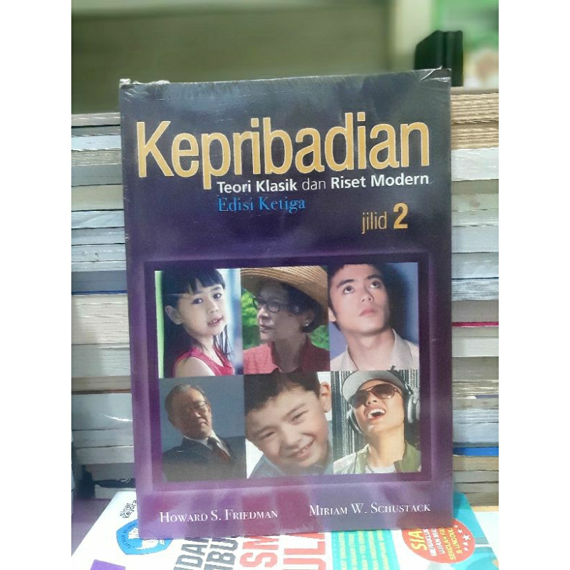 Buku KEPRIBADIAN TEORI KLASIK DAN RISET MODERN JILID 2 (Howard S. Friedman)