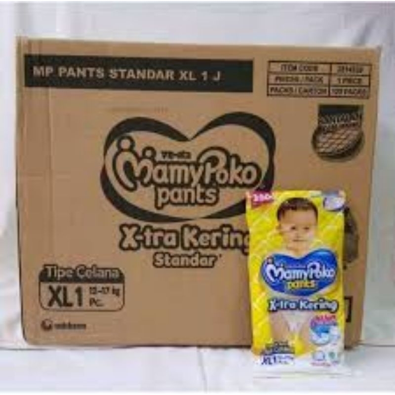 Pampers Mamy Poko Size XL 1 dus