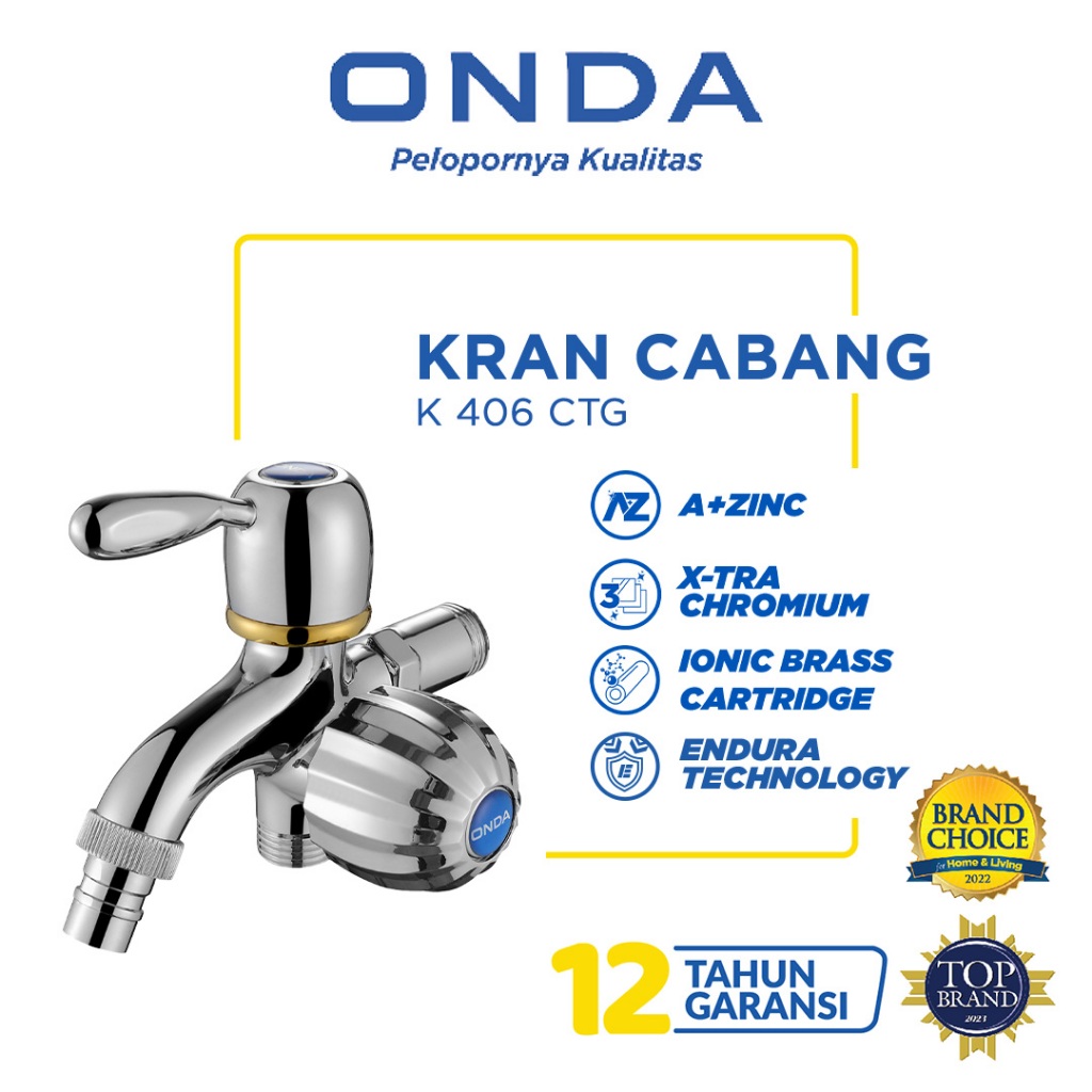 ONDA Kran Cabang Shower K 406 CTG 1/2”