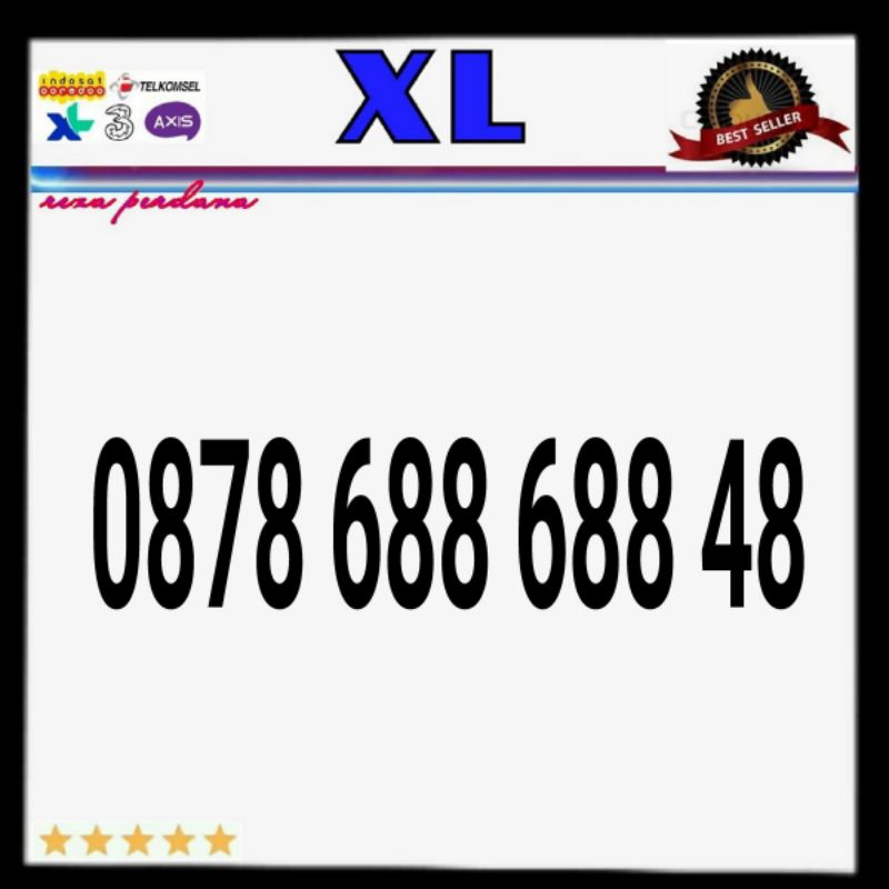 Kartu perdana nomor cantik axis seri panca 0 0838 700000 26  rapii
