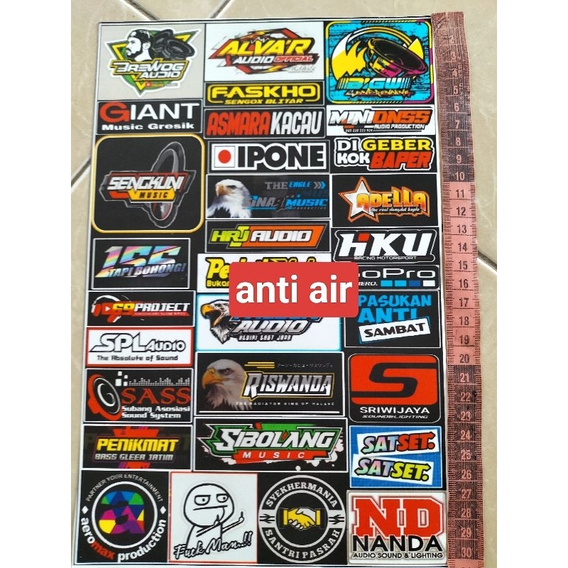 

Stiker Sound System | Stiker Audio | Stiker Sound System Audio | Stiker Sound System Anti Air | Stiker Logo Sound System Bahan Vinyl